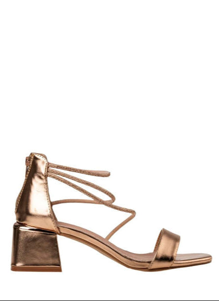 ANKLE STRAP SANDALS