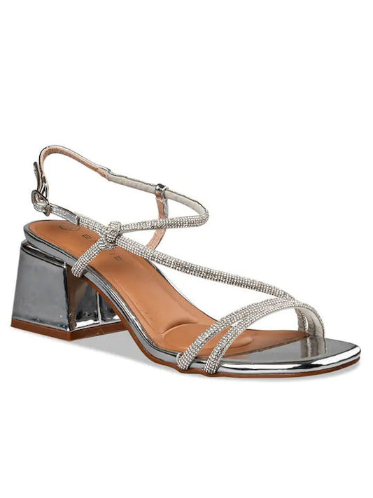 MID-HEEL SANDALS