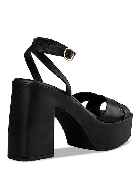 PLATFORM HEEL SANDALS