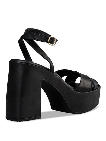 PLATFORM HEEL SANDALS