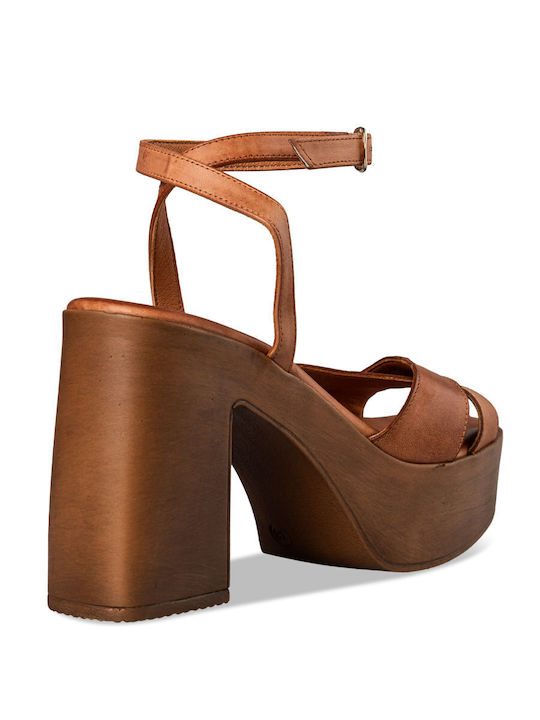 PLATFORM HEEL SANDALS