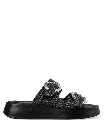 ZIZEL LEATHER PLATFORM SANDAL