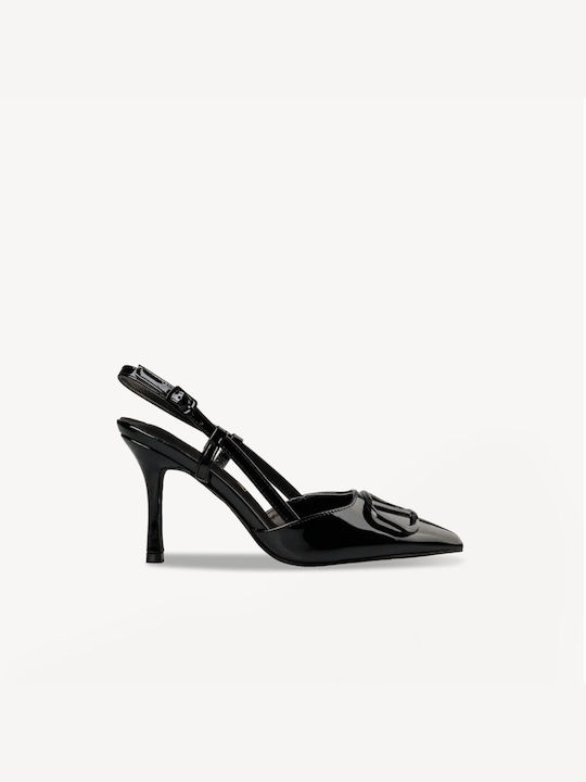 SLINGBACK STILETTO PUMPS