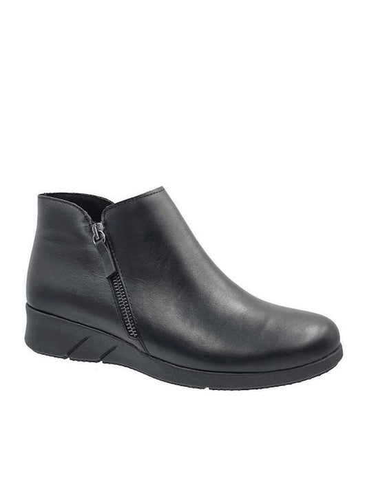 Δερμάτινα Μποτάκια Αστραγάλου με Πλατφόρμα RAGAZZA 0414