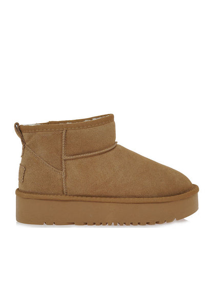 Seven Suede Γυναικεία Μποτάκια