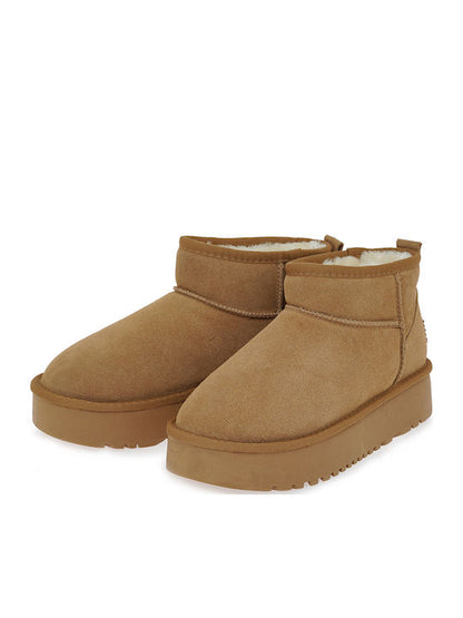 Seven Suede Γυναικεία Μποτάκια