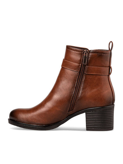 MID-HEEL BOOTIES