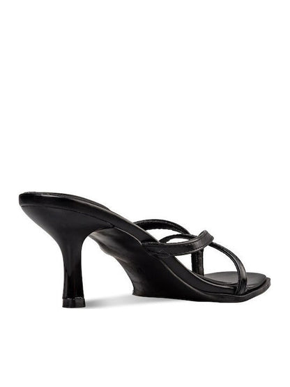 MID-HEEL MULES