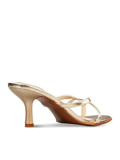 MID-HEEL MULES
