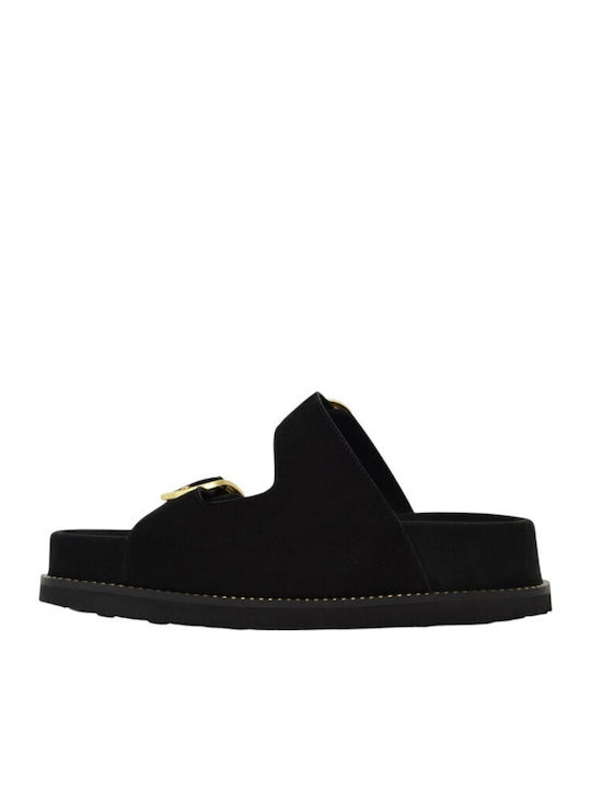 RAGAZZA δερμάτινα σανδάλια FLATFORMS 01253