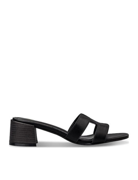 MID-HEEL MULES
