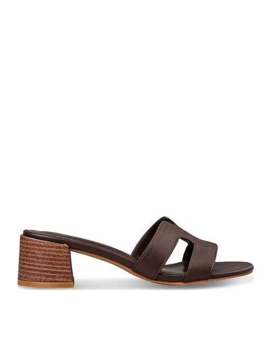 MID-HEEL MULES