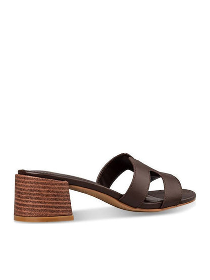 MID-HEEL MULES