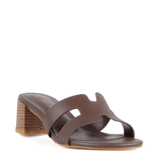 MID-HEEL MULES