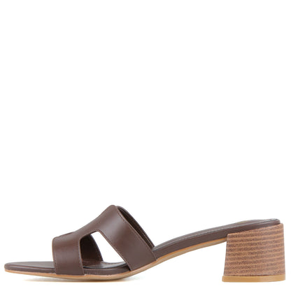 MID-HEEL MULES