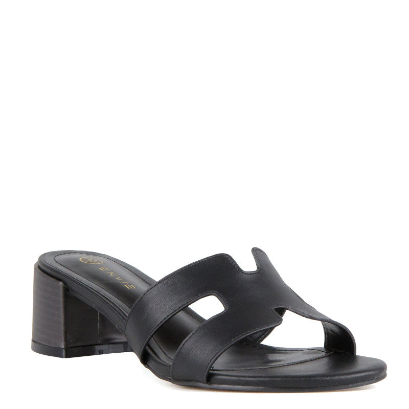 MID-HEEL MULES