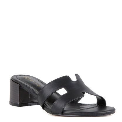 MID-HEEL MULES