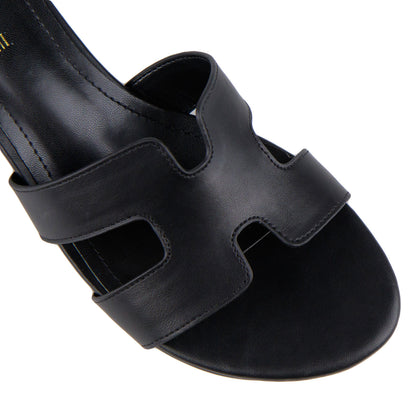 MID-HEEL MULES